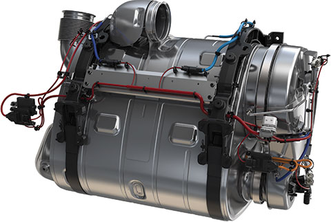 One Box Exhaust Aftertreatment System | Volvo Trucks USA