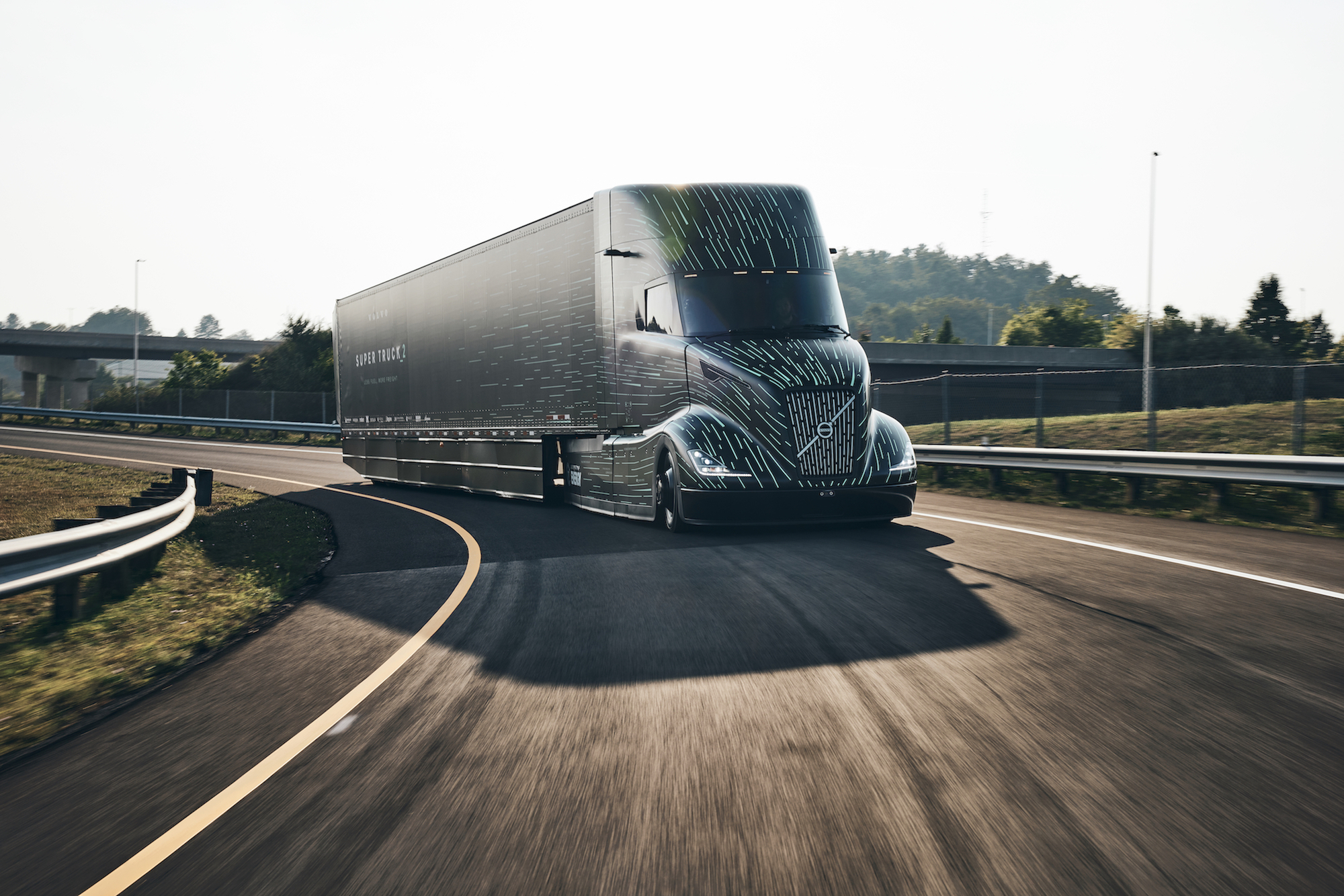 Volvo Trucks' SuperTruck 2 Exceeds Freight Efficiency Goals with