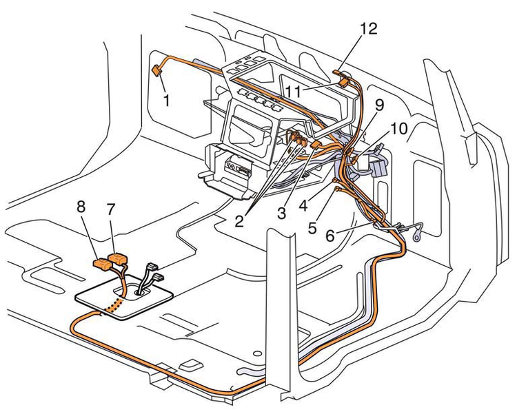 volvo vhd light control module location