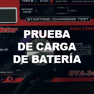 Prueba de Carga de Batería