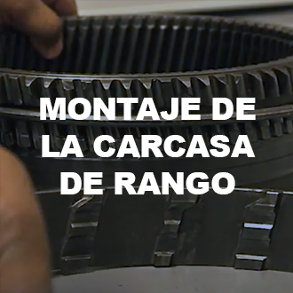 Montaje de la carcasa de rango