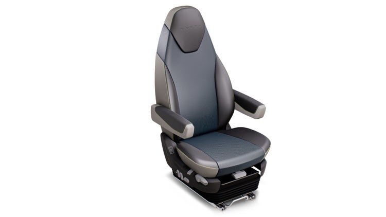 A second seating option that shows comfot. Back massage, heating and vantilation are available.