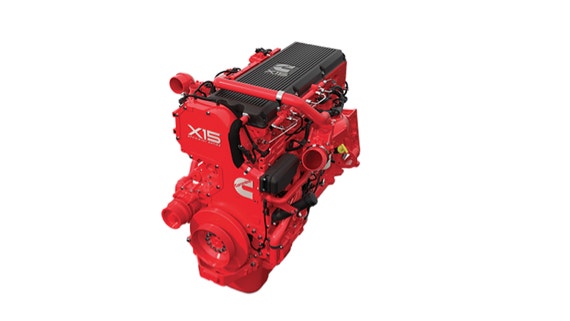 The Cummins X15 engine.