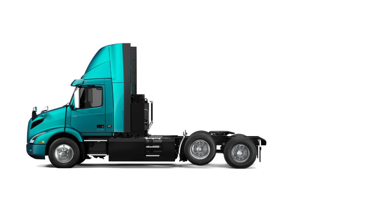 Side view of 6x2 Tractor