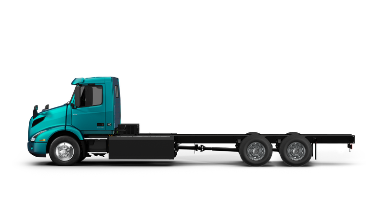 Side view of 6x4 Straight Truck