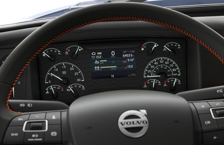Volvo Engine Display Driving Environment VNL | Volvo Trucks USA