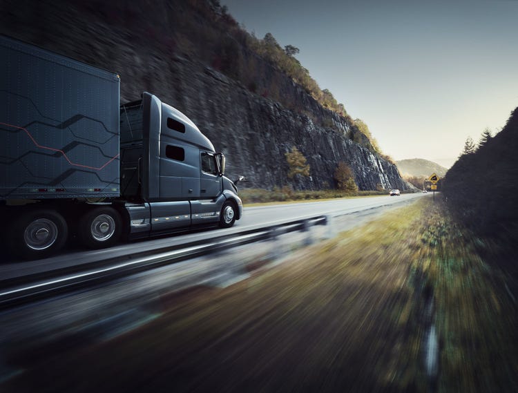 See how Volvo Truck's new tech improves grip on icy roads